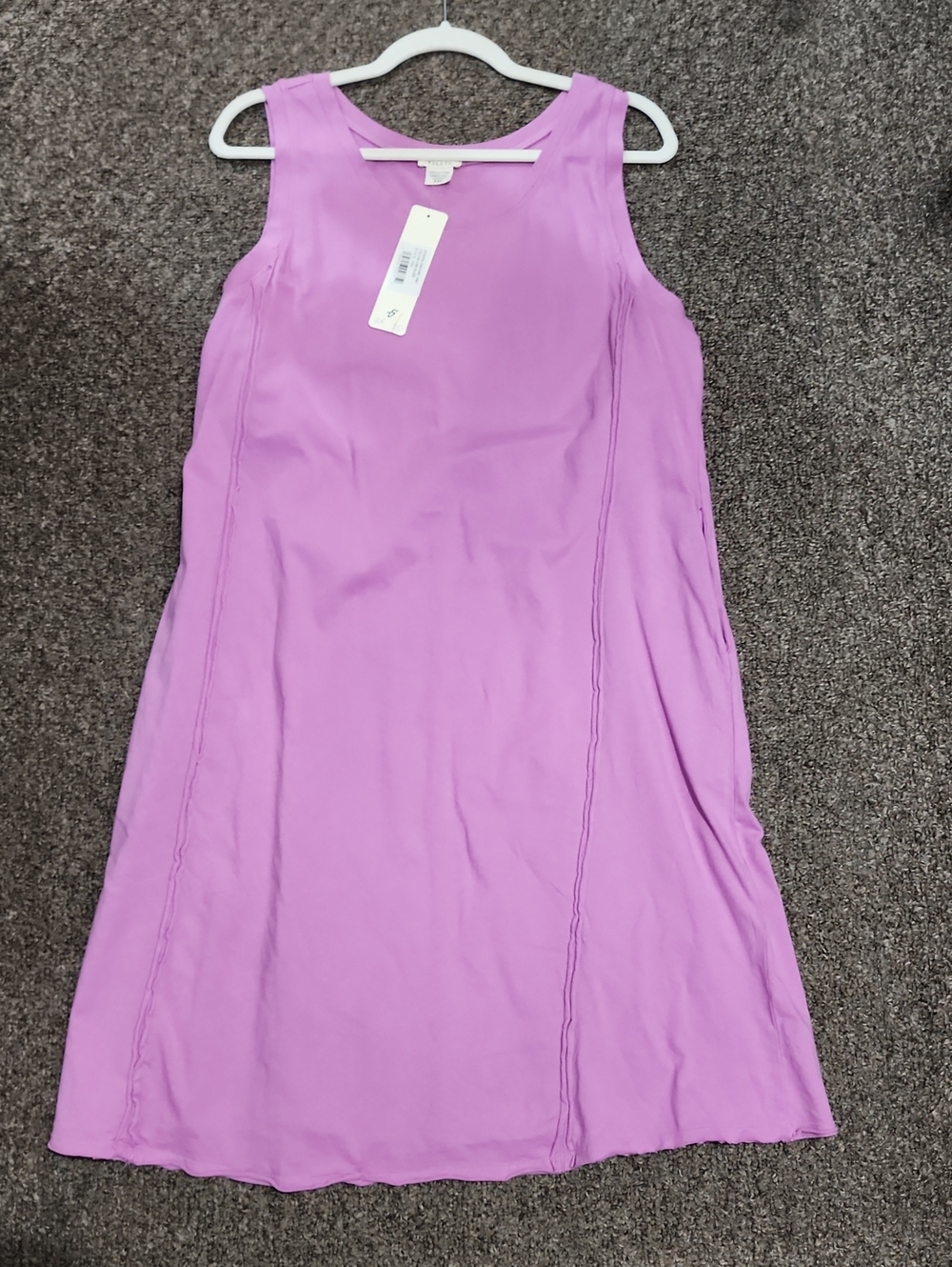 Sleeveless Lilac A-Line Women's Dress